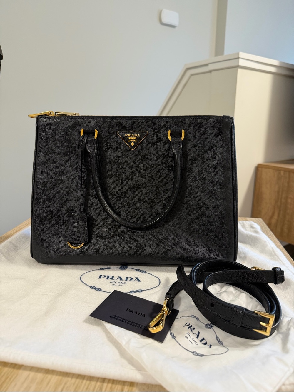 Prada Galleria large Saffiano leather bag